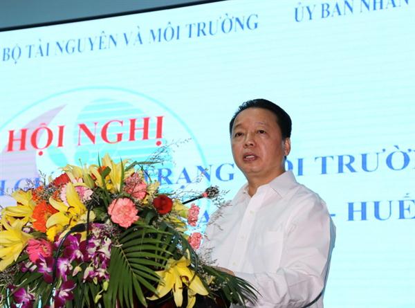 Phát biểu của Bộ trưởng Trần Hồng Hà tại Hội nghị báo cáo kết quả đánh giá hiện trạng môi trường biển từ Hà Tĩnh đến Thừa Thiên – Huế